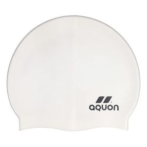 Touca De Natação Aquon Silicone Swim Cap Lisa Unissex Piscina Mar
