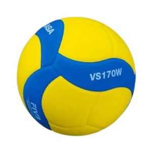 Bola de Vôlei Mikasa VS170W - Amarelo e Azul