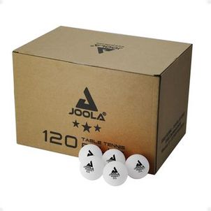 Bolas de tênis de mesa Joola Advanced ABS 40+ Branca c/ 120 unid.