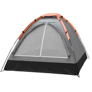 Barraca Camping Tenda Iglu Portátil 4 Pessoas 200*135*100cm Ar Livre Pesca Cinza WCT FITNESS
