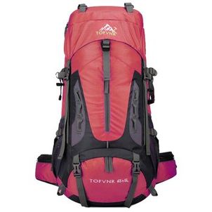 Mochila Trilha Alpinista Mala Viagem Camping Vermelho Impermeavel WCT FITNESS
