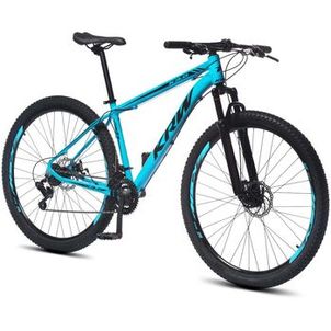 Bicicleta aro 29 Alumínio KRW Shimano 24 Velocidades Marchas Freio a Disco Suspensão dianteira K11