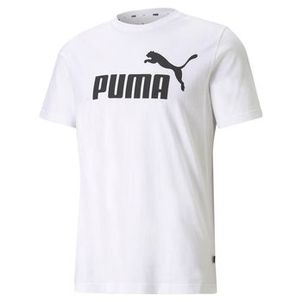 Camiseta Masculina de Treino Essential Logo Puma