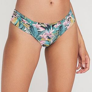 Biquíni Calcinha Franzida de Surf Olaian Verde