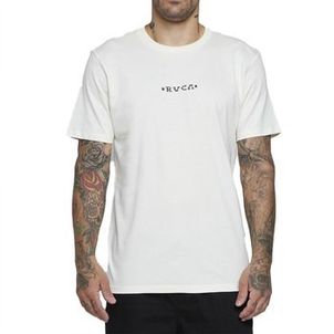 Camiseta RVCA Saber Snake SM25 Masculina Off White