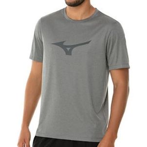 Camiseta Masculina de Treino Energy Mizuno Cinza