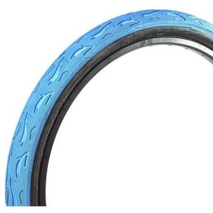 Pneu Vee Rubber Aro 26 X 2.50 Grau Slick Flame P/ Bike Azul
