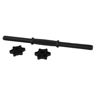 Barra Halter Dumbbell 45cm com Rosca e Presilha