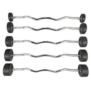 Kit Barra Montada W Emborrachada 10, 15, 20, 25, 30kg Rinoforce