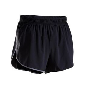 Shorts Masculino de Corrida Split Kiprun Preto-cinza