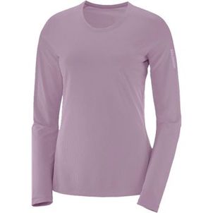 Camiseta Feminina Manga Longa de Trilha Salomon XA Sonic-unica