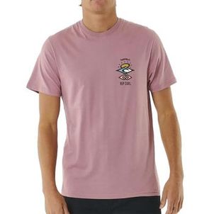 Camiseta Rip Curl The Search Oversize S25 Masculina Mushroom