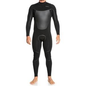 Long John Quiksilver Manga Longa 3/2 Marathon Sessions Chest Zip Preto