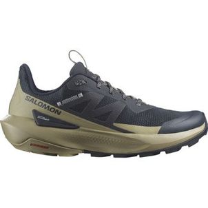 Tênis Masculino Salomon Elixir Activ Azul e Bege Caminhada Hiking
