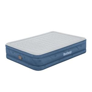 Colchão inflável casal queen Snugable com bomba 110v Bestway
