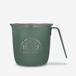 Copo 0,3L em inox 500 para camping e trilha