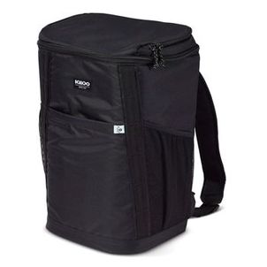 Bolsa térmica Igloo com alça tipo mochila e capacidade de 17,5 litros Preto (MOSTRUARIO)