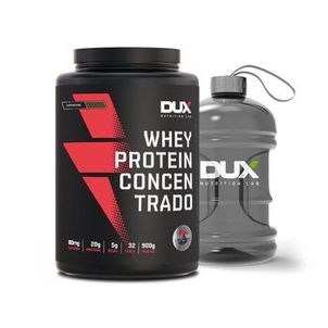 WHEY PROTEIN CONCENTRADO 900G + MINI GALÃO Baunilha 900g + Mini Galão