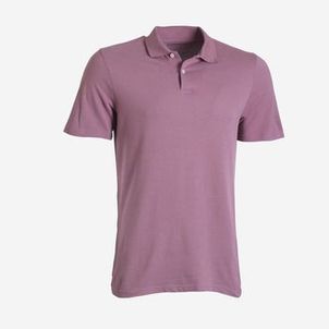 Polo de Golf MW100 Mangas Curtas 100% algodão Homem Azul celeste Roxo