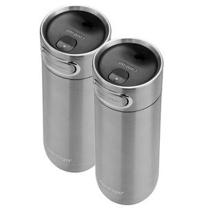 Kit com 2 Copos Térmicos Luxe AUTOSEAL® Inox Contigo | 473ml