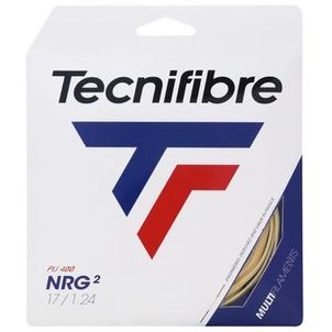 Corda Tecnifibre NRG2 17 1.24mm - Set Individual - Branca