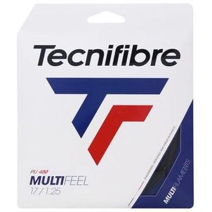 Corda Tecnifibre Multifeel 17 1.25mm - Set Individual - Preta