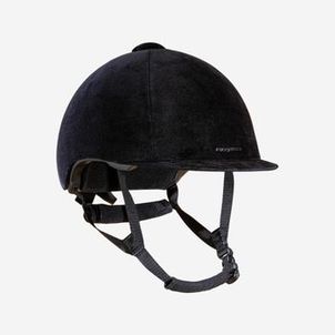 Capacete De Hipismo 140 Preto - Fouganza