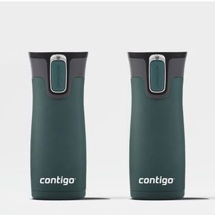 Kit com 2 Copos Térmicos West Loop AUTOSEAL® Chard Contigo | 473ml