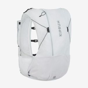Mochila de Trail Running 10 Litros  - Com bolsa de água 1 Litro Evadict Cinza Cinza