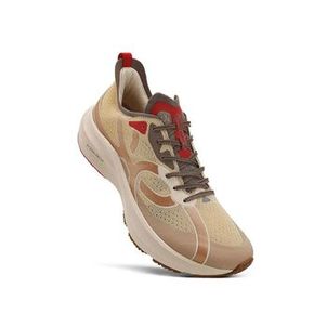 Tênis Feminino de Corrida Strava Corre 4 Olympikus Bege