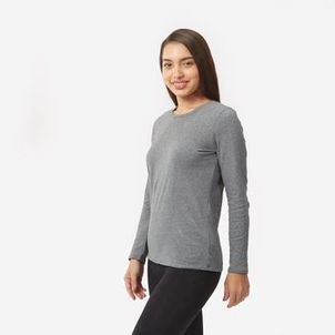 Camiseta de Manga-longa Feminina 100