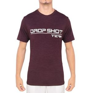 Camiseta Drop Shot Team 3.0 Roxa e Branca