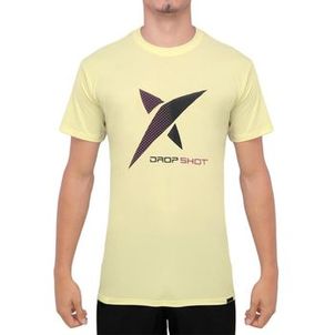 Camiseta Drop Shot Game 2.0 Off White e Preta