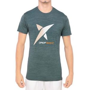 Camiseta Drop Shot Game 2.0 Azul Pátria e Branca
