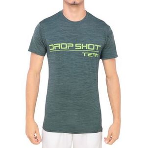 Camiseta Drop Shot Team 3.0 Azul Pátria e Verde