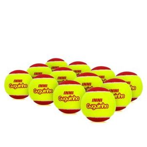 Bola de Tênis Inni Guguinha Stage 3 Vermelha - Pack com 12 Bolas