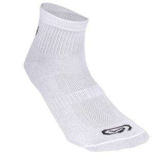 Meias de Corrida Cano Médio Mid Kiprun - Kit com 1 Par Branca