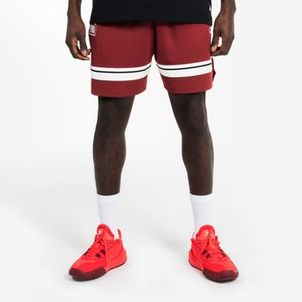 Shorts Adulto de basquete 900 NBA Tarmak Vermelha