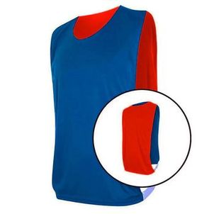 Kit com 3 Coletes Dupla Face Vermelho e Azul - Kanga Sport