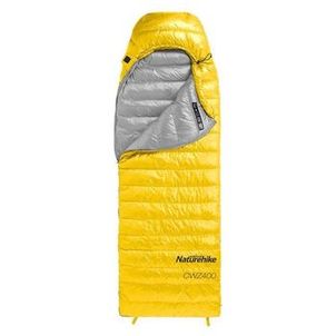 Saco de Dormir de Pluma Naturehike Ultralight CWZ400 2ºC - Medio - Amarelo