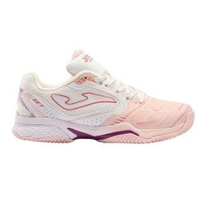 Tênis Joma Set Lady Saibro Clay Feminino - Branco/Rosa