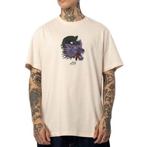 Camiseta Lost Wolf WT25 Masculina Tapioca