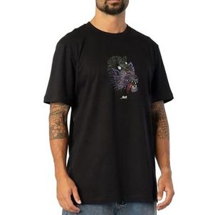 Camiseta Lost Wolf WT25 Masculina Preto