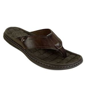 Chinelo Pegada Anilina 24 L Cravo 131281