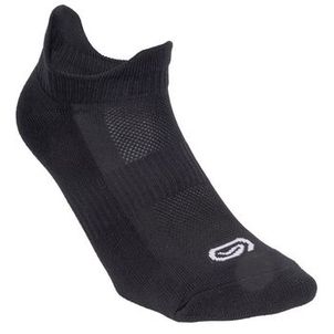 Meias de Corrida Confort Soquete  - Kit com 1 Par Preta