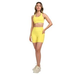 Bermuda Running Feminina Bolso Alto Giro 2511104