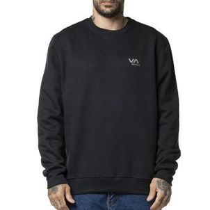 Moletom RVCA Careca Strange Times Raglan 290 WT24 Preto
