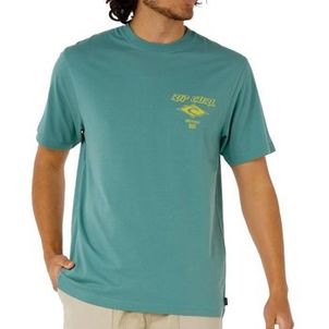 Camiseta Rip Curl Fade Out Icon WT25 Masculina Blue Lagoon