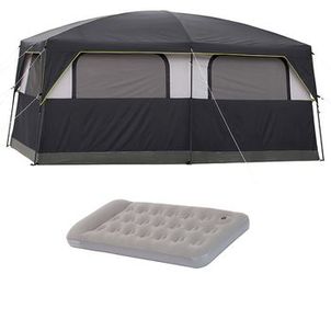 Kit Barraca Prairie Breeze 9 Pessoas + Colchão Inflável Coleman