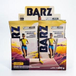 Barra de Energia Z2 Sabor Limão Siciliano e Frutas Vermelhas